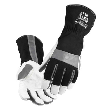 Black Stallion A62 ARC-Rated & Cut Resistant Cowhide & FR Cotton Utility Glove, 2X-Large