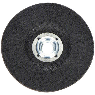 Norton 66252843588 4-1/2x.125x5/8 - 11 In. Gemini AO Right Angle Cut-Off Wheels, Type 27/42, 24 Grit, 10 pack