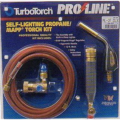 TurboTorch 0386-0837 PL-3TDLX Proline Self Lighting Kit Size 3