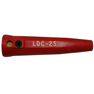 Lenco 05427 LDC-25 Red Female Dinse Cable Connector