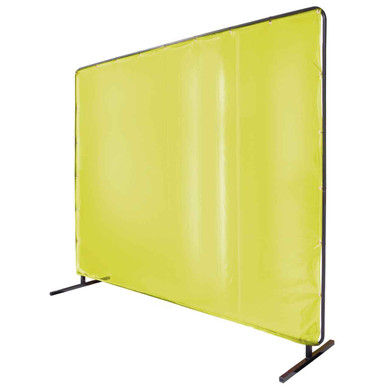 Black Stallion 6X8VF1-YEL QuickFrame Standard Screen & Frame, Saf-Vu 4 Mil Vinyl, 6x8, Yellow