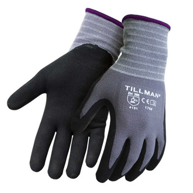 Tillman 1766 Abrasion Resistant Glove with Nitrile Micro-Foam Palm, Small