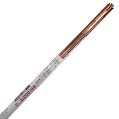 Weldcote Metals "0" .050" X 1/8" x 20" 1 lb. Tube Phos-Copper Silver 0