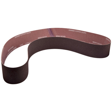 Norton 78072721605 2-1/2x60” Gemini R228 Aluminum Oxide Cloth Narrow Benchstand Belts, 40 Grit, Coarse, 10 pack