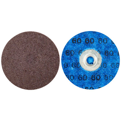 Norton 66261138190 3 In. Gemini R228 AO Coarse Grit TS (Type II) Quick-Change Cloth Discs, 60 Grit, 50 pack