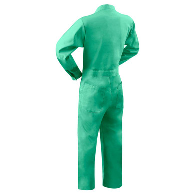 Steiner 1035-3X 9oz. Flame Resistant Cotton Coveralls, Green, 3X-Large