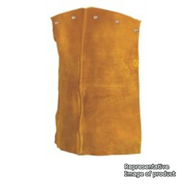 Tillman 3124 24" Bourbon Brown Premium Side Split Cowhide Bib, 2X-Large