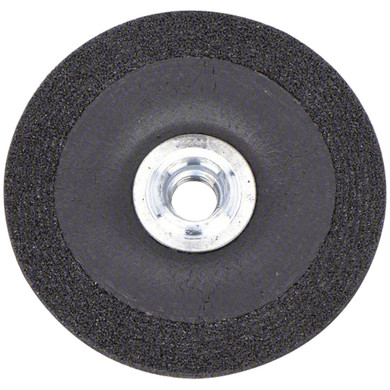 Norton 66252843605 4-1/2x1/4x5/8 - 11 In. Metal AO Grinding Wheels, Type 27, 24 Grit, 10 pack