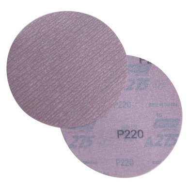 Norton 66261131561 6 In. A2750P No-Fil Aluminum Oxide Paper Hook & Loop Discs, Fine, P220 Grit, 100 pack