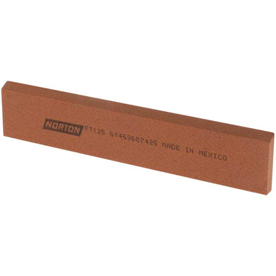 Norton 61463687425 5x1x3/16 In. India Specialty Stones, Reamer Sharpening Stone, Fine Grit, 5 pack