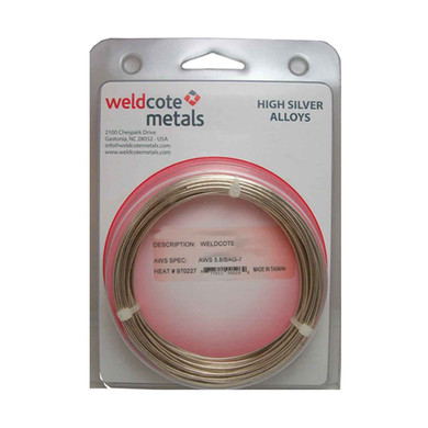 Weldcote Metals "35CF" 1/16" X 1 Troy Oz. Coil Cadmium Free