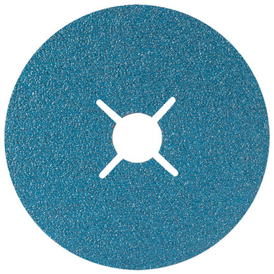 Walter 15P502 5x7/8 Topcut Premium Sanding Discs Blue Zirconium 24 Grit, 25 pack