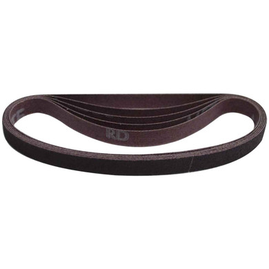 Norton 78072771323 3/8x13” Gemini R283 Aluminum Oxide Cloth File Belts, 80 Grit, Coarse, 50 pack