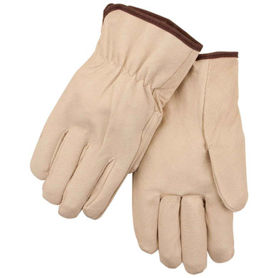 Black Stallion 9PB Value-Priced Grain Pigskin Drivers Glove, X-Large