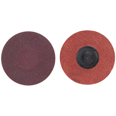 Norton 69957399726 3" Merit Aluminum Oxide TR (Type III) Quick-Change Cloth Discs, 180 Grit, 50 pack