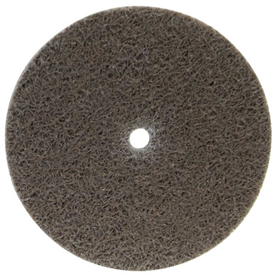 Norton 66261014895 3x1/4x3/8 In. Bear-Tex Rapid Blend NEX AO Medium Grit Non-Woven Arbor Hole Unified Wheels, 2 Density, 40 pack