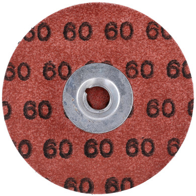 Norton 66623319024 3 In. Metal R766 AO Medium Grit TS (Type II) Quick-Change Cloth Discs, P60 Grit, 50 pack