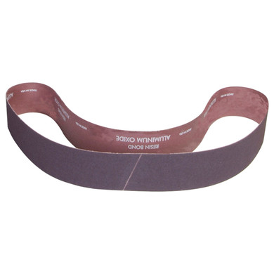 Norton 78072720890 1x42” Gemini R228 Aluminum Oxide Cloth Narrow Benchstand Belts, 100 Grit, Medium, 50 pack