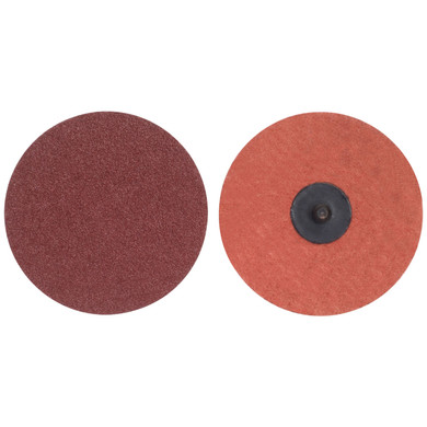 Norton 69957399729 4" Merit Aluminum Oxide TR (Type III) Quick-Change Cloth Discs, 36 Grit, 50 pack