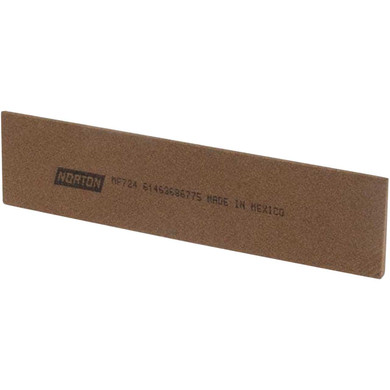 Norton 61463686775 4x1x1/8 In. India AO Triangular Knife Blade Abrasive Files, Medium Grit, 5 pack