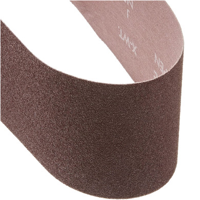 Norton 07660702066 3x24” Gemini R215 Aluminum Oxide Cloth Portable Belts, 100 Grit, Fine, 5 pack