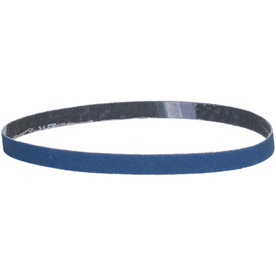 Norton 66623373758 1/2x18” BlueFire R823P Coated Zirconia Alumina Cloth File Belts, Vendible Packaging, 120 Grit, Medium, 25 pack