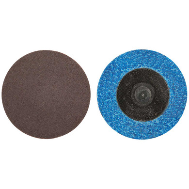 Norton 66261121027 2 In. Gemini R228 AO Fine Grit TR (Type III) Quick-Change Cloth Discs, 180 Grit, 100 pack