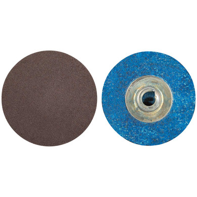 Norton 66261138120 1-1/2 In. Gemini R228 AO Coarse Grit TS (Type II) Quick-Change Cloth Discs, 60 Grit, 100 pack