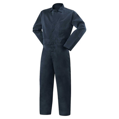 Steiner 1065-X 9oz. Flame Resistant Cotton Coveralls, Navy Blue, X-Large