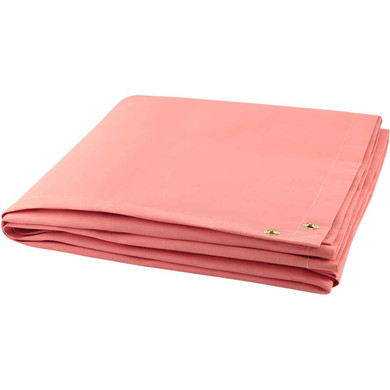 Steiner 385-6X6 NeoGlass 16 oz Salmon Acrylic Coated Fiberglass Welding Blanket