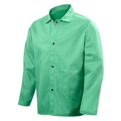 Steiner 1038-X 30" 12oz. Green FR Cotton Jacket, X-Large