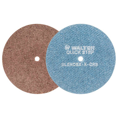 Walter 07R600 6" Quick-Step Blendex Surface Conditioning Discs Non-Woven Extra Coarse Grit Brown, 10 pack