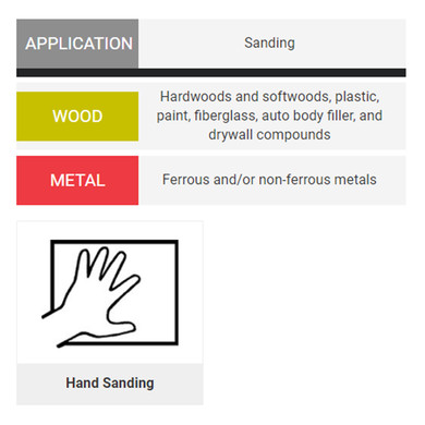 United Abrasives SAIT 86479 3-3/4x4-3/4x1/2 Premium Abrasive Fabric Reinforced Sanding Pads 150 Grit, 24 pack