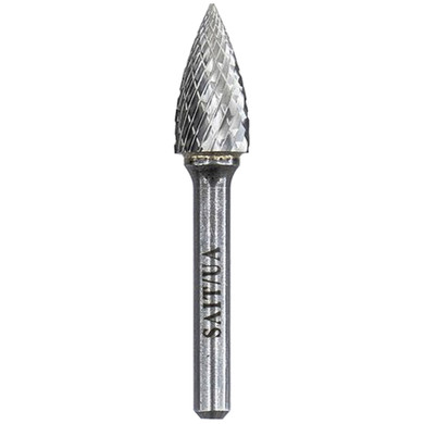 United Abrasives SAIT 45150 1/2x1x1/4 Type SG5 Tungsten Heavy Duty Bear Cut Carbide Bur