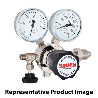 Miller Smith 110-40-07 Silverline Series General Purpose Single Stage Regulator, 15 PSI