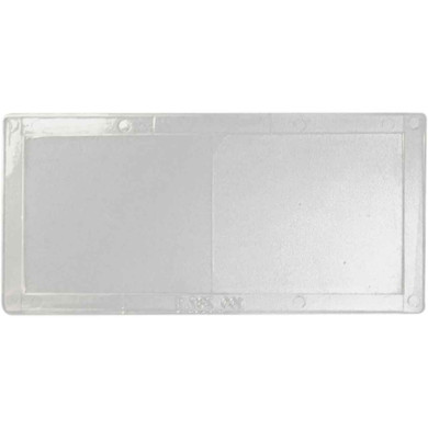 Weldcote Metals 1.00 Plastic Magnifying Lens 2 x 4-1/4"