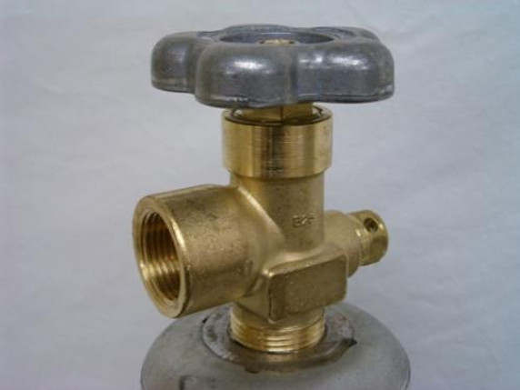 80 cu/ft Argon-Nitrogen-Helium Welding Gas Cylinder Tank CGA 580 - EMPTY