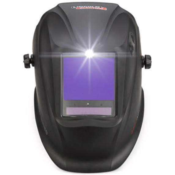Lincoln Electric K3034-5 VIKING 3350 ADV Auto Darkening Welding Helmet, 4C Lens & Smart LED Light, Black