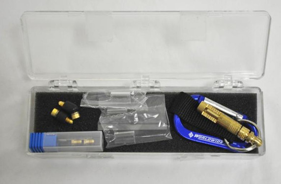 CK MR140 Water Cooled Micro TIG Torch Kit, 140A, 25', 3-Pc, Super-Flex, MR1425SF