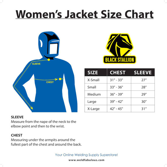 Black Stallion JH1515-NB AngelFire Women's Hybrid Welding Jacket, Cowhide and FR Cotton, Navy & Black, Medium