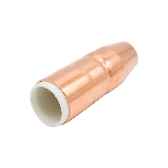 Miller N-M1200C AccuLock MDX Thread-On Nozzle, 1/2" Orifice, Flush Tip, Copper