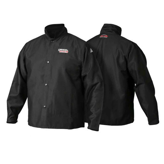 Lincoln Electric K2985 Traditional FR Cloth Welding Jacket, X-Large