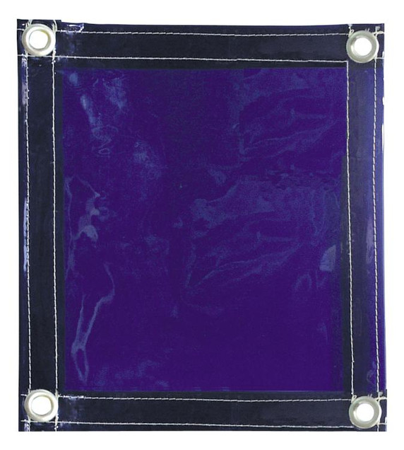 Tillman 604R66 6x6 ft Blue Vinyl Welding Curtain with Grommets all Around
