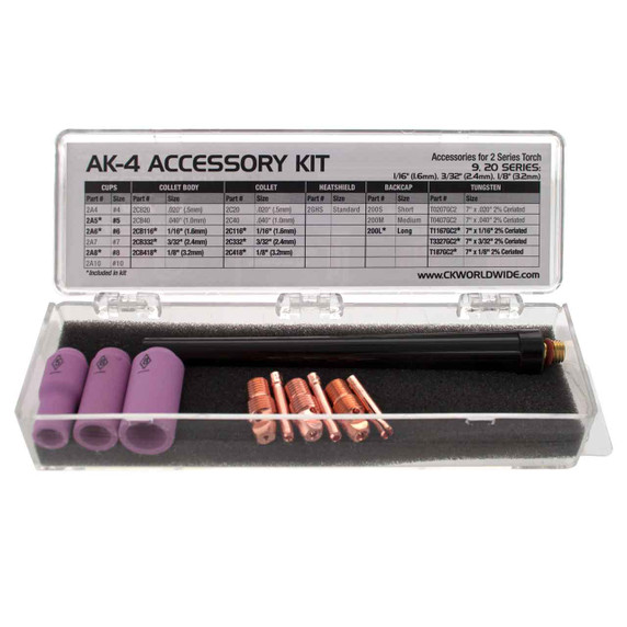 CK AK-4 TIG Accessory Kit, 2 Series