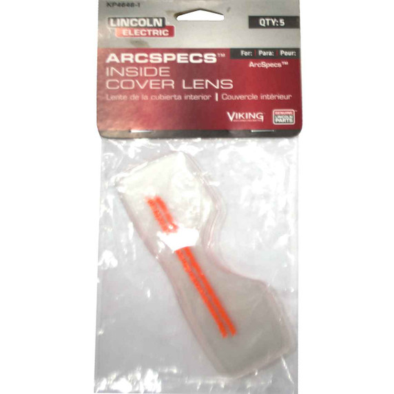 Lincoln Electric KP4648-1 ArcSpecs Clear Inside Cover Lens