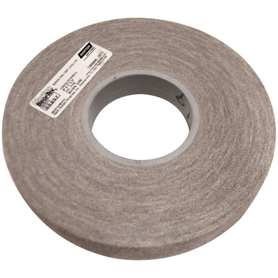 Norton 66261055257 8x1x3 In. Bear-Tex Series 1000 Aluminum Oxide Fine Grit Non-Woven Convolute Wheels, Density 8, 3 pack