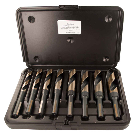 Viking 74781 8-Piece Silver and Deming Premium Drill Bit Set