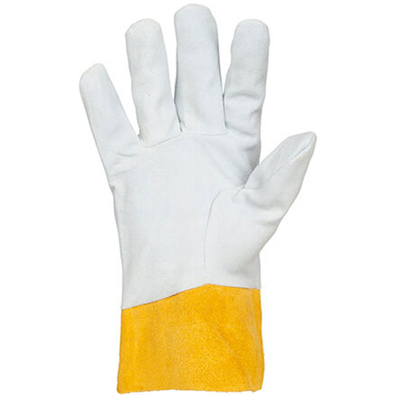 Tillman 25A Split Deerskin TIG Welding Gloves with 2" Split Cowhide Cuff, Large