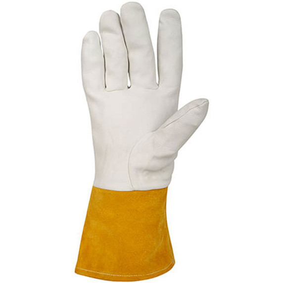 Tillman 24C Premium Top Grain Kidskin TIG Welding Gloves, 4" Cuff, Medium