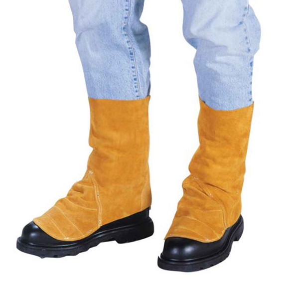 Tillman 527CL 7" Bourbon Brown Side Split Cowhide Shoe/Boot Protector One Size